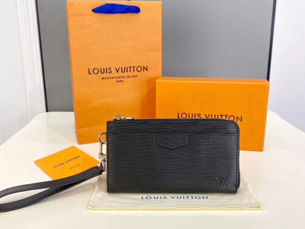 Ví Louis Vuitton like au Zippy Dragonne Epi Leather Black