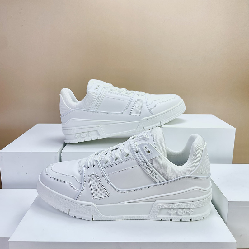 Giày Louis Vuitton LV Trainer White Like Auth màu trắng - TUNG LUXURY™